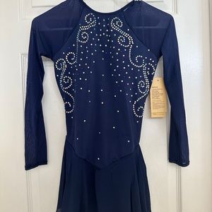 Figure skating competition dress